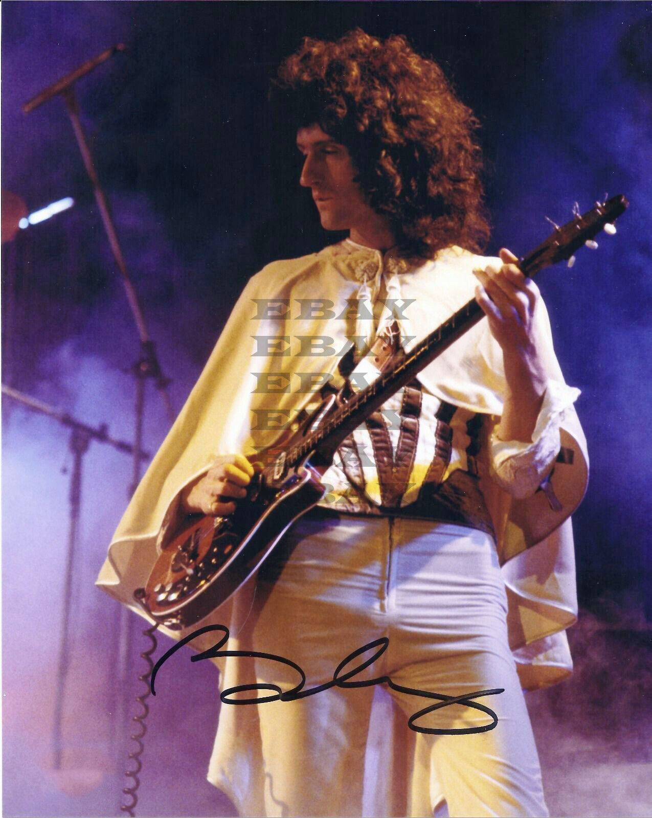 BRIAN MAY Queen Autographed signed 8x10 Photo Poster painting Reprint