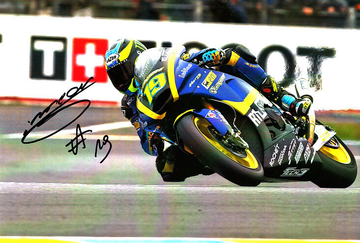 Xavier Simeon Moto 2 Hand Signed Tech 3 Photo Poster painting 5x7.5 2012 4.