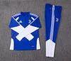 Joyfball 2026/2027 Juventus Half-Pull Training Suit Electric blue Football Shirt 1:1 Thai Quality