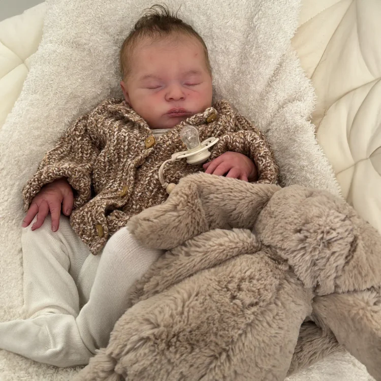 20" Lifelike Poseable Toddler Dolls Kids Play Gift Reborn Baby Doll Girl Fabain with Heartbeat💖 & Sound🔊：Realistic Reborn Baby Dolls By Rsgdolls®