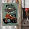 Tractor - Vintage Metal Signs - 20*30cm/30*40cm