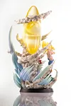 Spirit Bomb Super Mario with LED - Dragon Ball Super Mario Statue - ChaoShe Studio