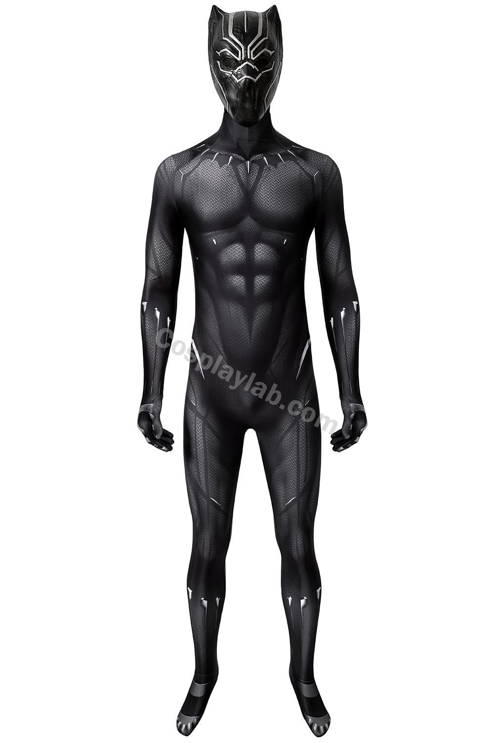 Black Panther Cosplay Suit T'challa Cosplay Costume 3D Printed Edition By CosplayLab