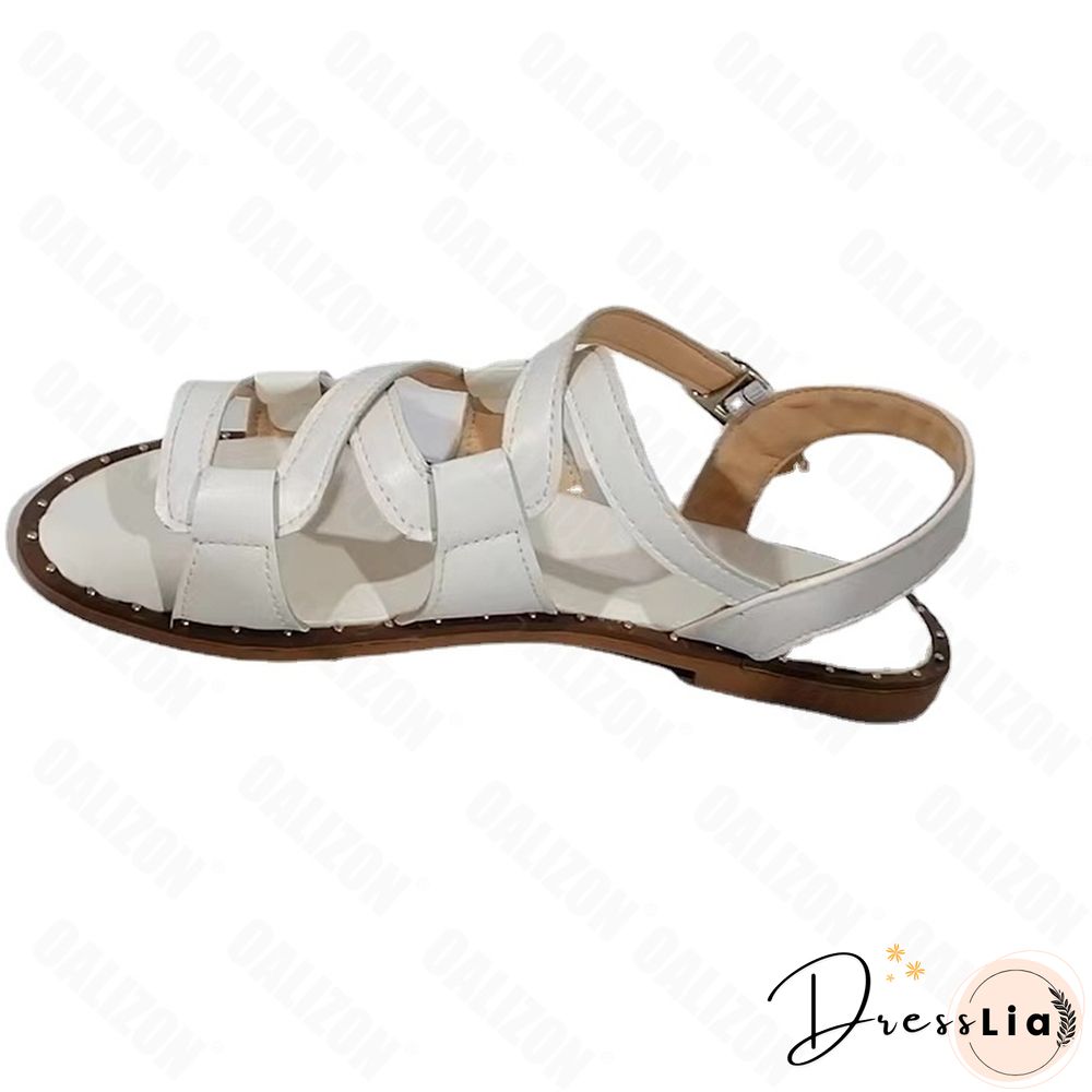 Women Sandals Rome Shoes Summer New Rome Flats Slippers Beach Sport Casual Ladies Shoes Soft Mujer Slides Bohemian Zapatos