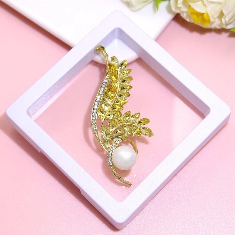 Basic Modern Style Classic Style Pin Animal Flower Alloy Plating Inlay Artificial Pearls Rhinestones Women’s Brooches