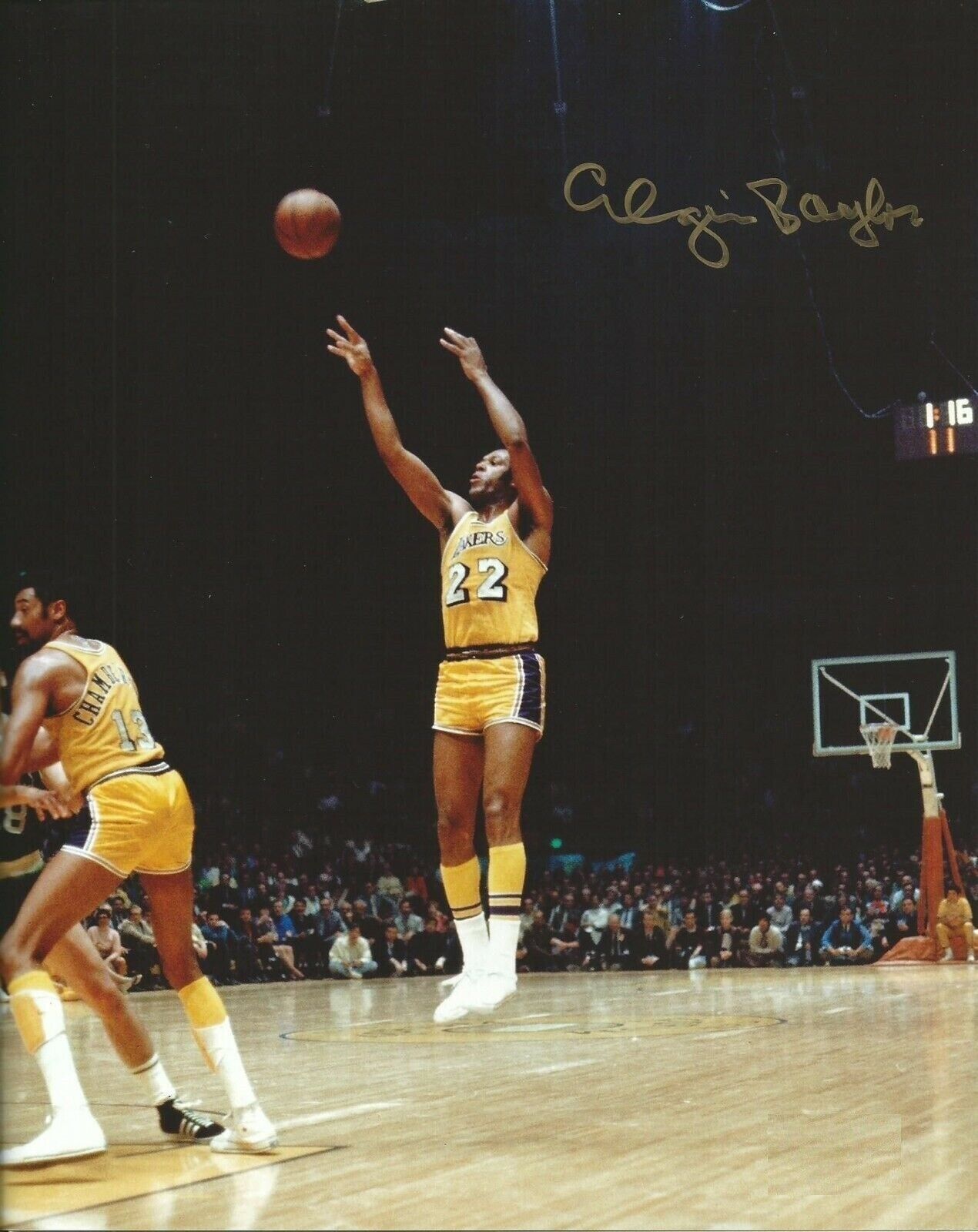 Elgin Baylor Autographed Signed 8x10 Photo Poster painting ( HOF Lakers ) REPRINT