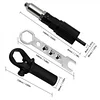 Kit adattatore per pistola rivettatrice professionale 🛠 Con 4 bulloni per ugelli diversi