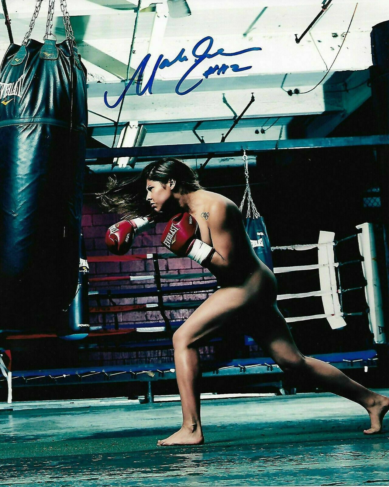 Marlen Esparza Signed 8x10 Photo Poster painting Autographed - Woman Boxer Olympics Champ 1