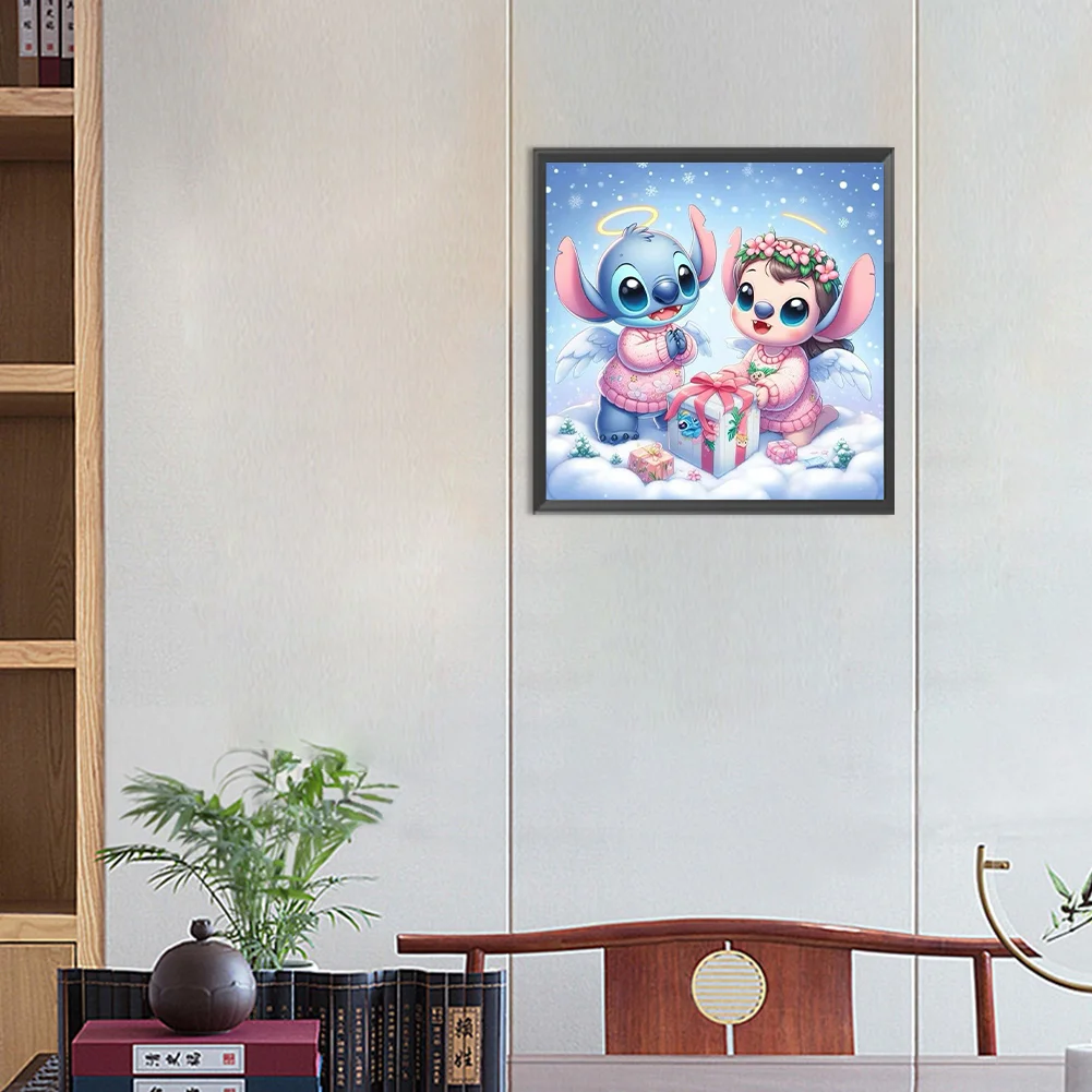 Stitch Anime Lilodisney Stitch Diamond Painting Kit - Full Drill Cartoon  Wall Art, Diy Decor