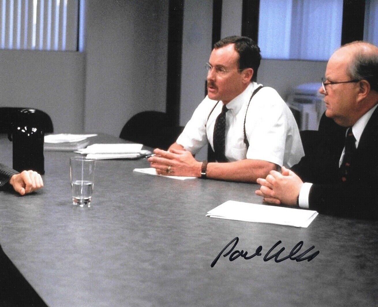 * PAUL WILLSON * signed 8x10 Photo Poster painting * OFFICE SPACE * BOB PORTER * COA * 3