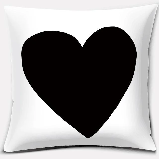 Nigikala and White English Sentence Square Home Decorative Pillow Cover Cushion Cover