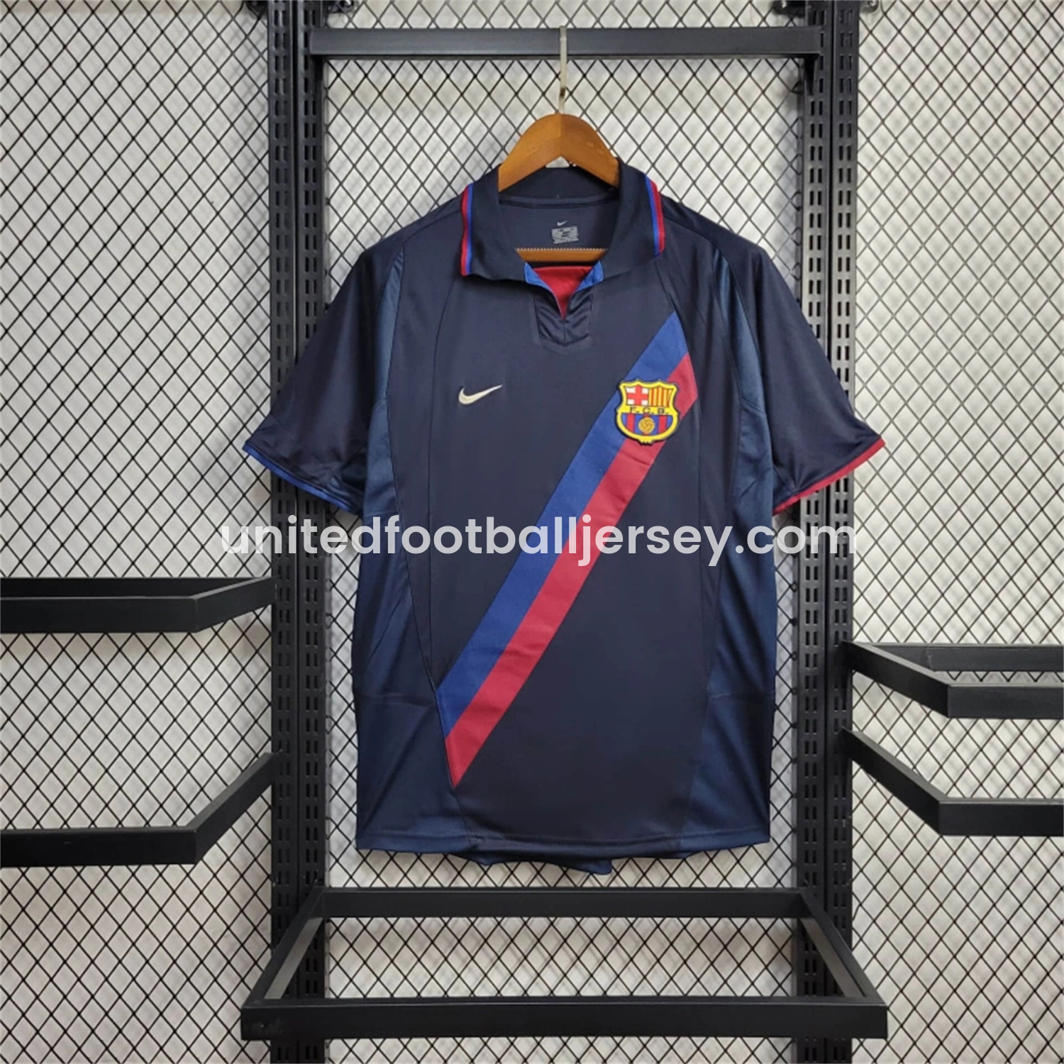 B.A.R.S.A Retro 02-03 Away Jersey