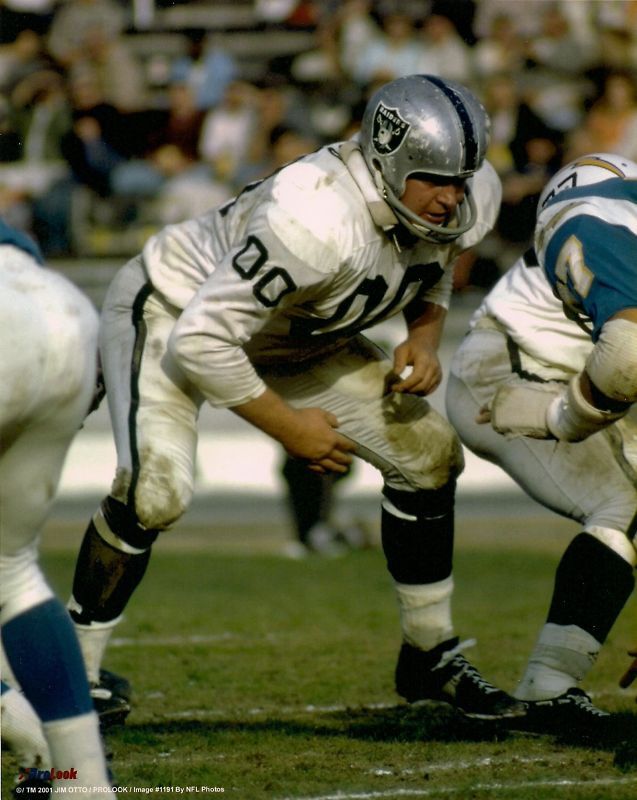 Jim Otto Raiders Hall of Fame HOF 00 8x10 Photo Poster painting Football Picture