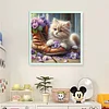 Shoes Cat-11CT Stamped Cross Stitch 40*40cm/15.75*15.75in