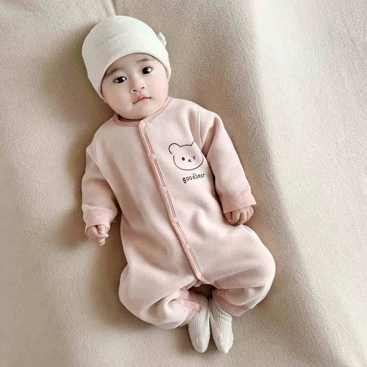 裏起毛 ファッション 動物柄 男の子 女の子 プレゼント ロンパース
