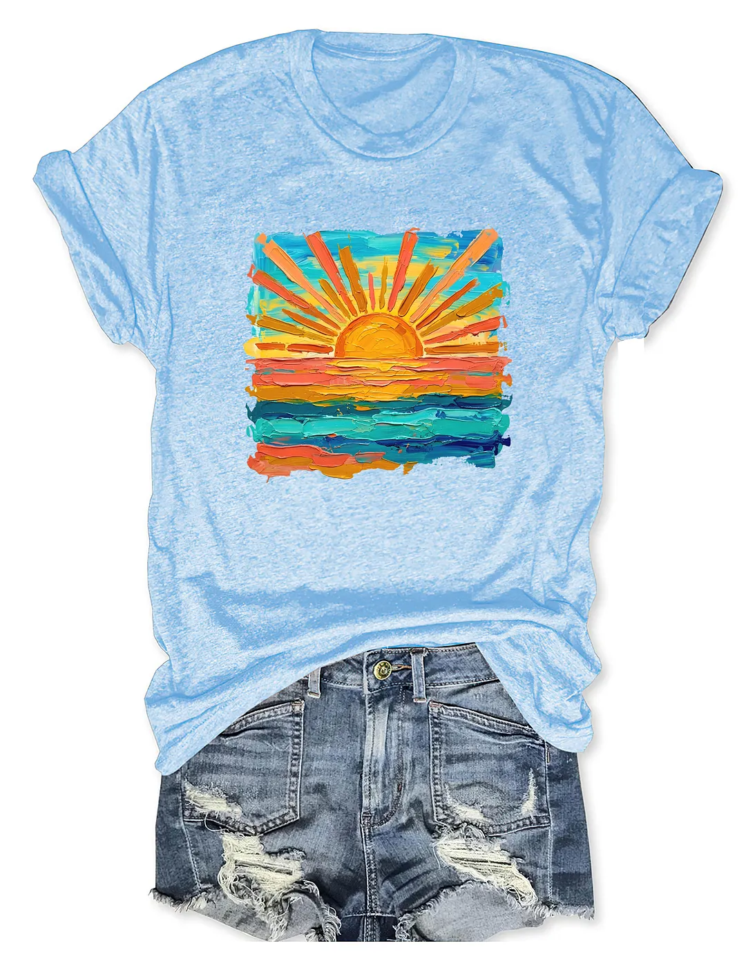 Cute Summer Sunset T-shirt