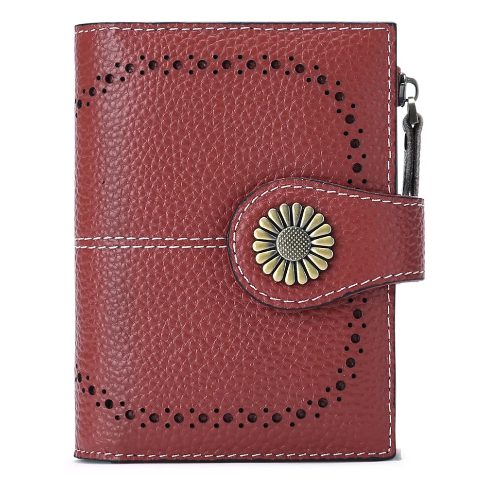 Cropped Zip Wallet
