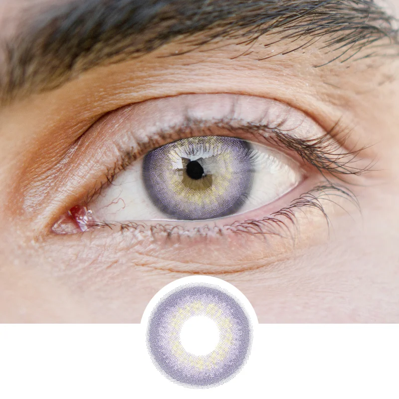 Men'Hepburn Purple (12 months) contact lenses