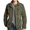 Men's Vintage Casual Workwear Field Jacket 67912635TO by Inlyline