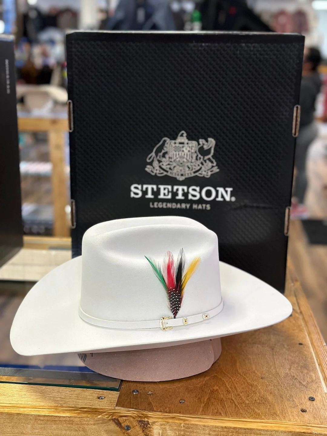 STETSON COWBOY HAT EL PATRON 30X WHITE