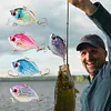 5pcs Plastic VIB Lures 4cm 8.8g Artificial Hard Bait for Bass Pike Perch Fishing
