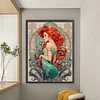 Princess Ariel-11CT Stamped Cross Stitch 50*65cm/19.69*25.59in(Big Size)