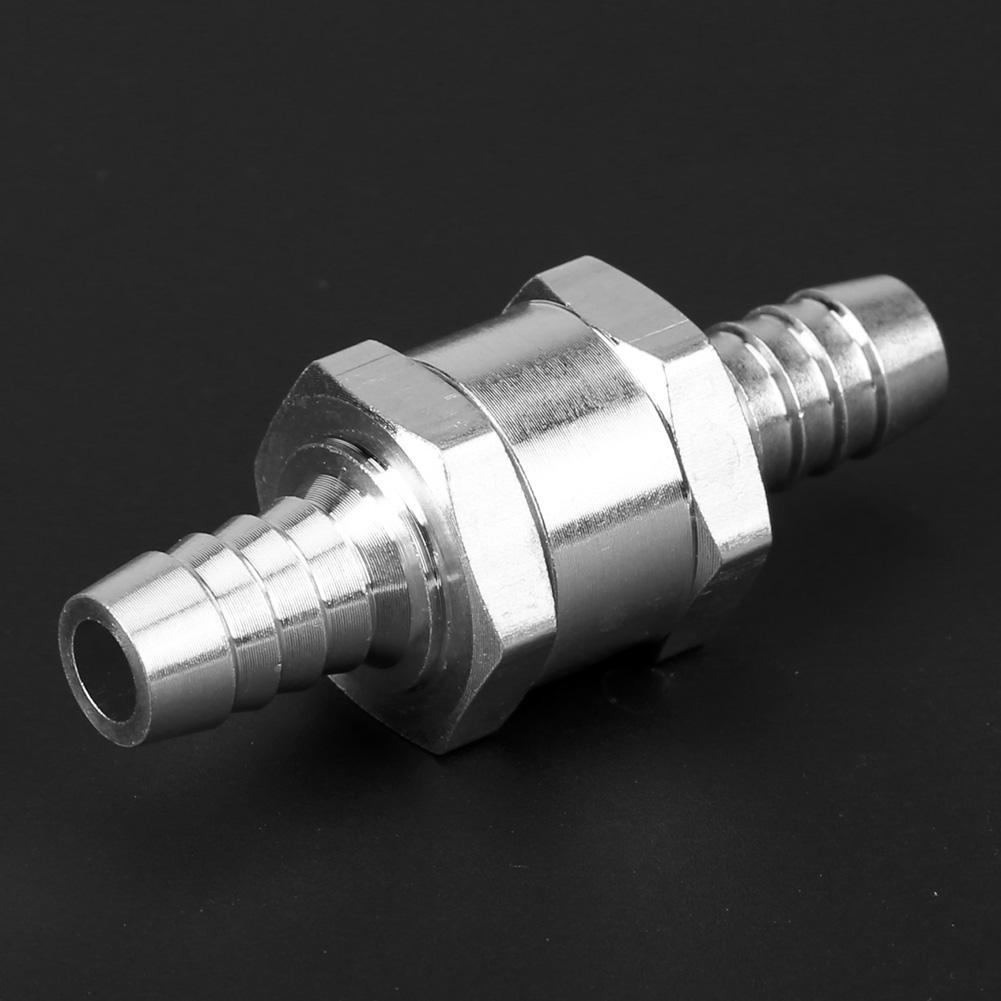 

2XAluminum Alloy Fuel Non Return Check Valve One Way Petrol Diesel 10mm, 501 Original