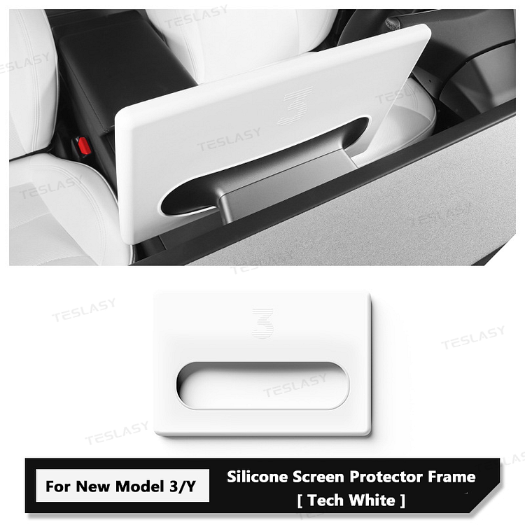  Teslasy Tesla Model 3 Highland/Model Y Juniper Central Control Display Silicone Protector Cover