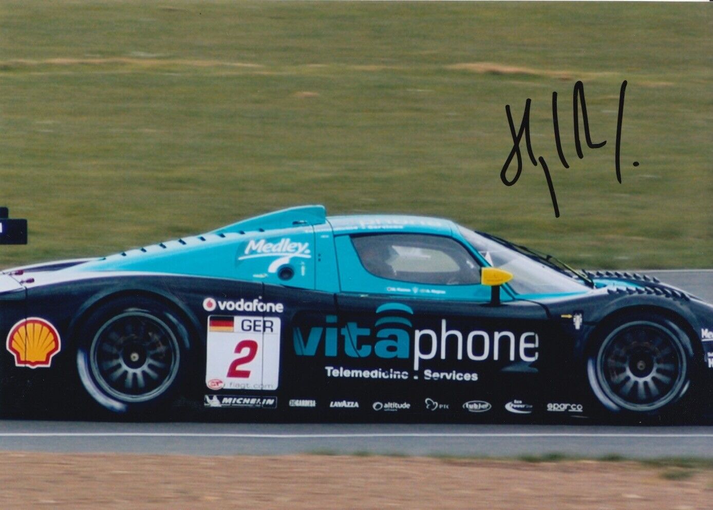 Miguel Ramos Hand Signed 7x5 Photo Poster painting - FIA GT Championship 1.