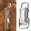 COB+LED Mini Keychain Flashlight USB Rechargeable for Camping Fishing Walking