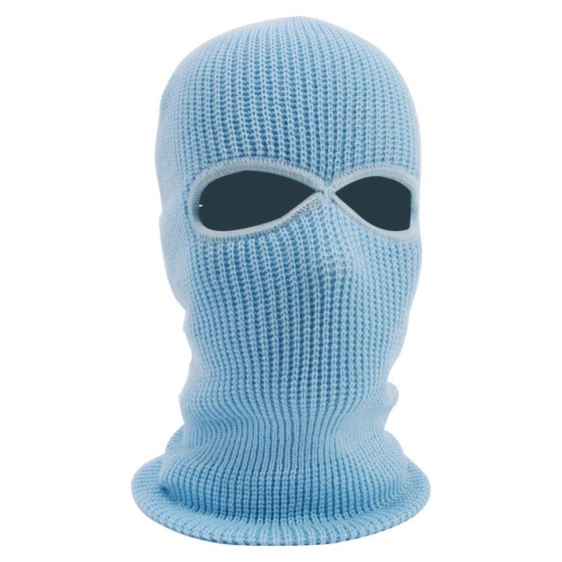 Cycling Mask Cold-proof Warm Headgear Outdoor Fleece Wool Hat Winter Sports Headgear Ski
