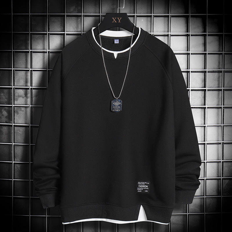Men's Round Neck Long Sleeve Sweatshirt / TECHWEAR CLUB / Techwear