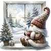 (US Local)Gnome-14CT Counted Cross Stitch Kit(40x40cm)