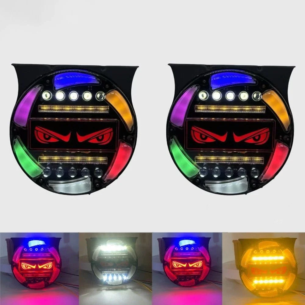 High Brightness 24V RGB LED Lights for Trucks Waterproof with Easy Installation