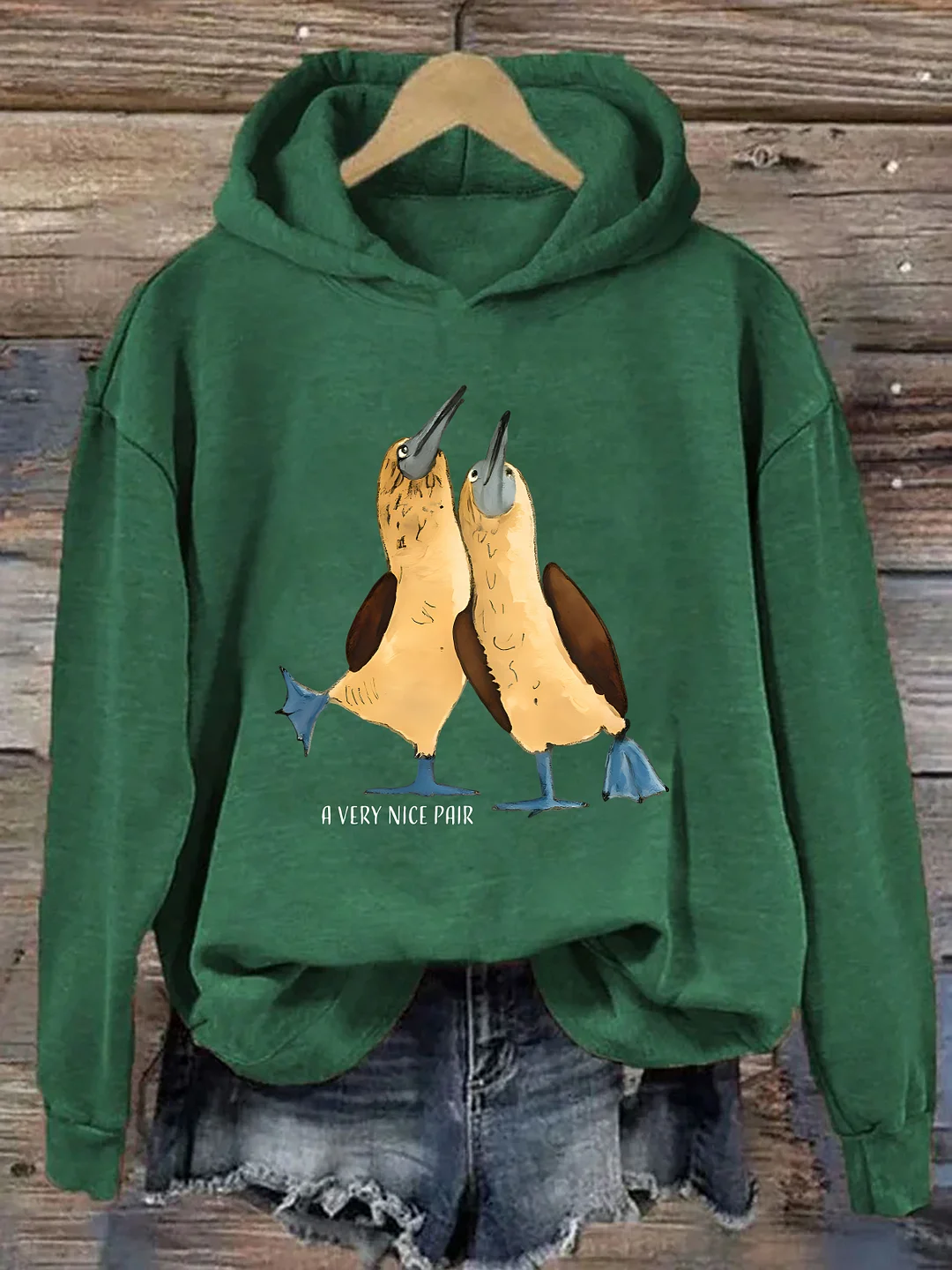 Blue Footed Booby Hoodie