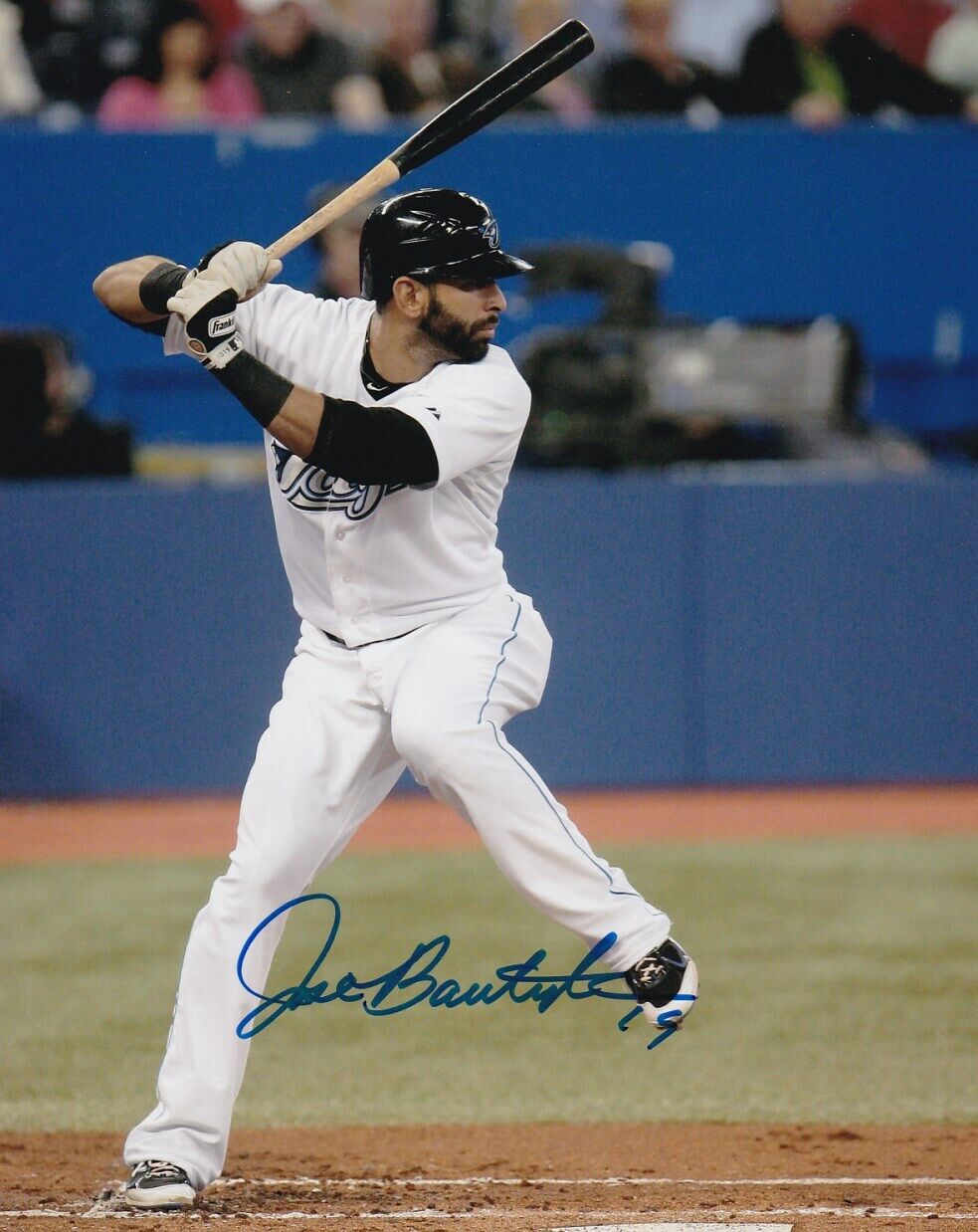 JOSE BAUTISTA SIGNED AUTOGRAPH 8X10 Photo Poster painting TORONTO BLUE JAYS