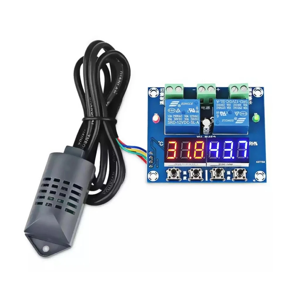 XH-M452 Temperature And Humidity Control Module Digital Display High Precision Double Output Automatic Constant Temperature