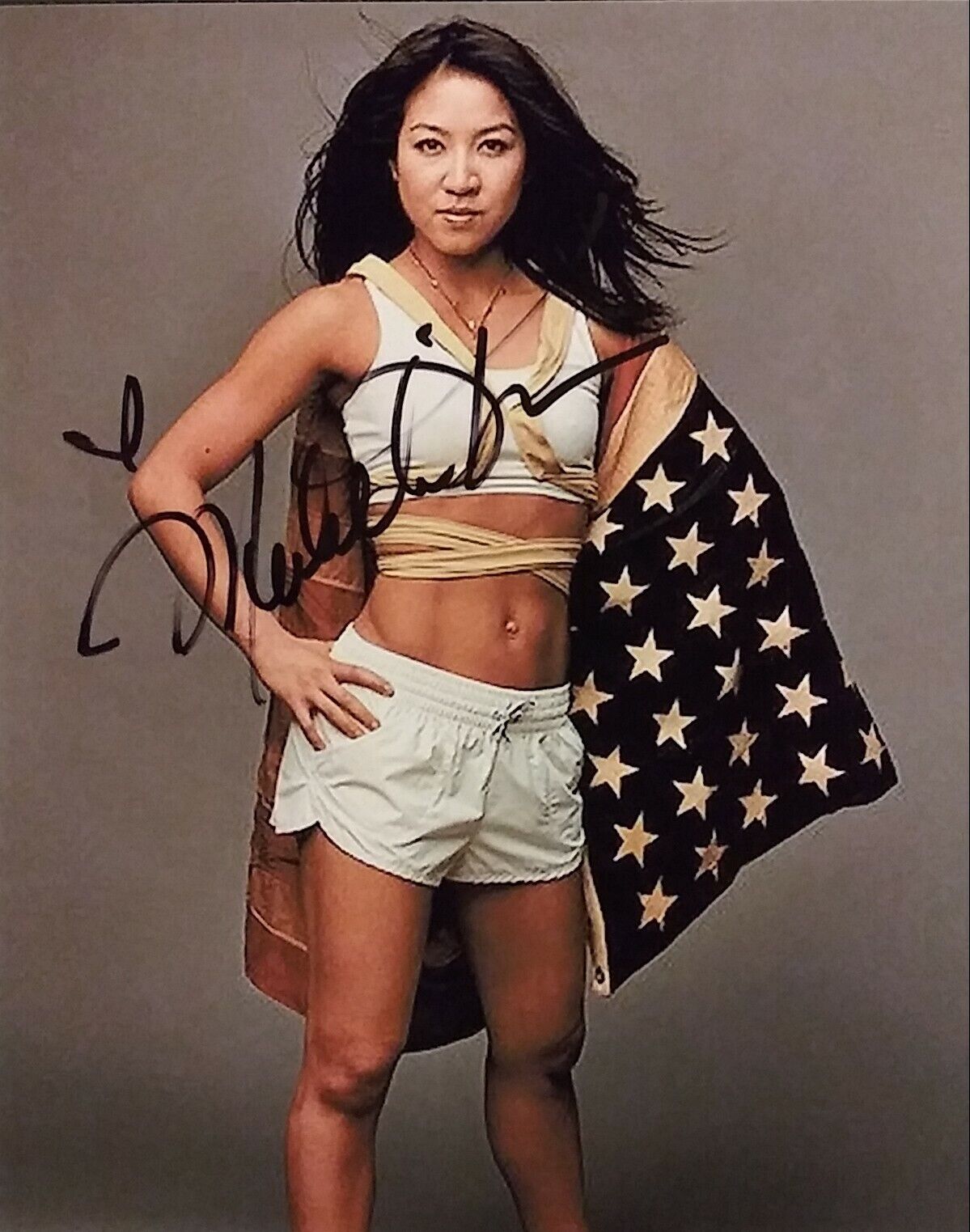 Michelle Kwan signed 8x10
