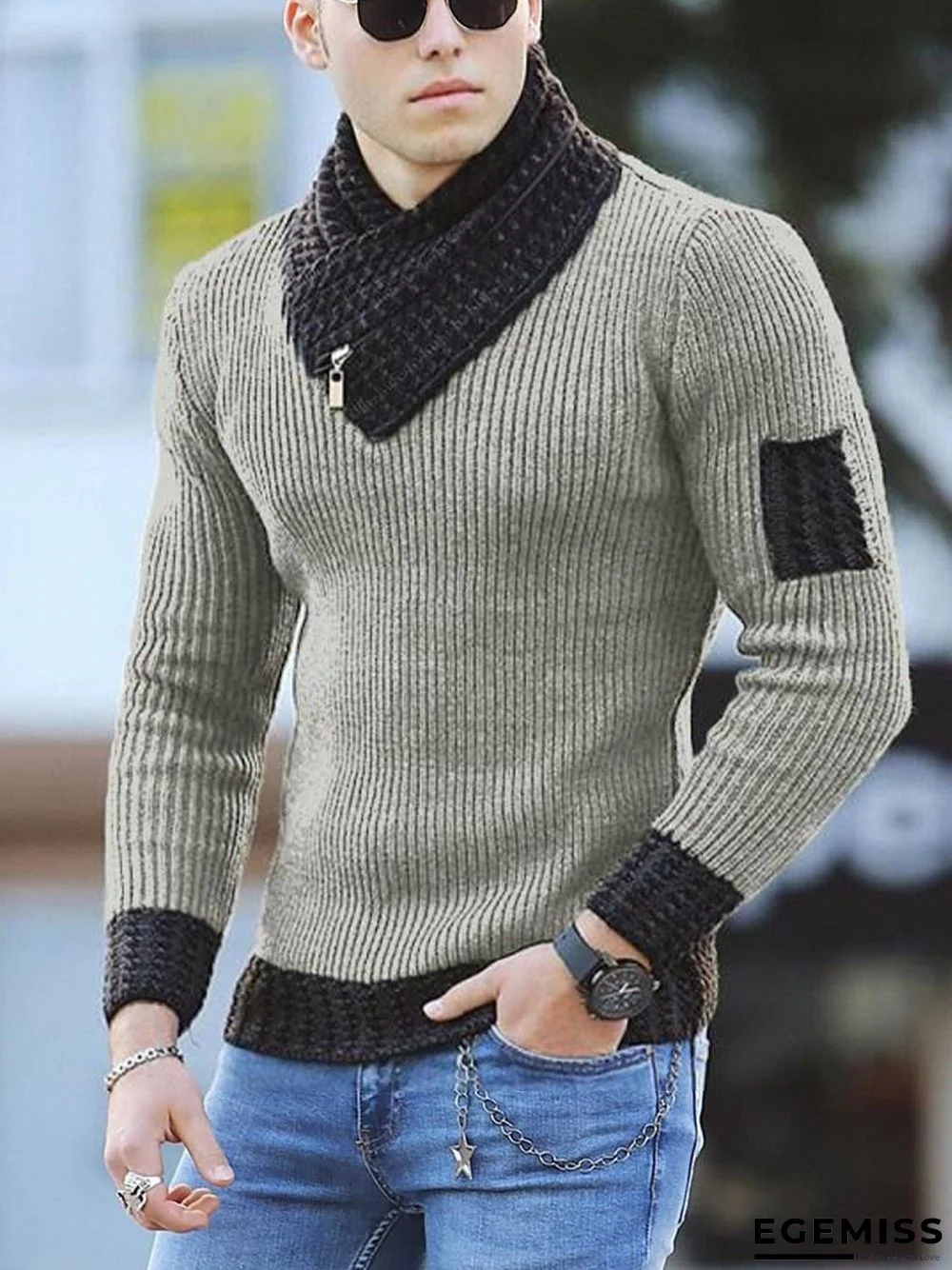 Men's Casual Slim Sweater | EGEMISS
