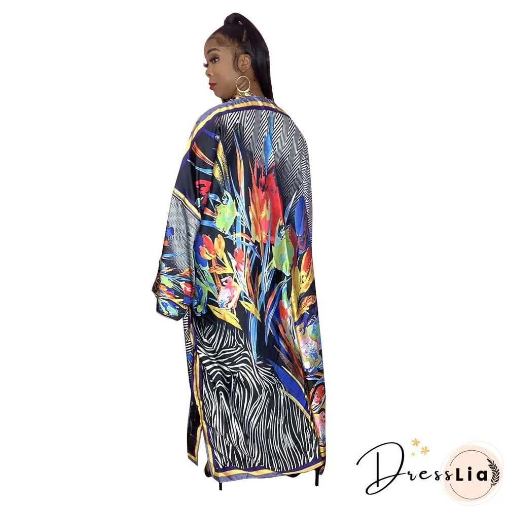 Long Outerwear Cardigan Long Sleeve Casual Coat