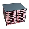 16Pcs Rhinestone Tray Storage Rack Set Large Capacity Diamond Painting Storage Tray Stackable Drilling Disc Rack for DIY Crafts Rhinestones Sorting Trays