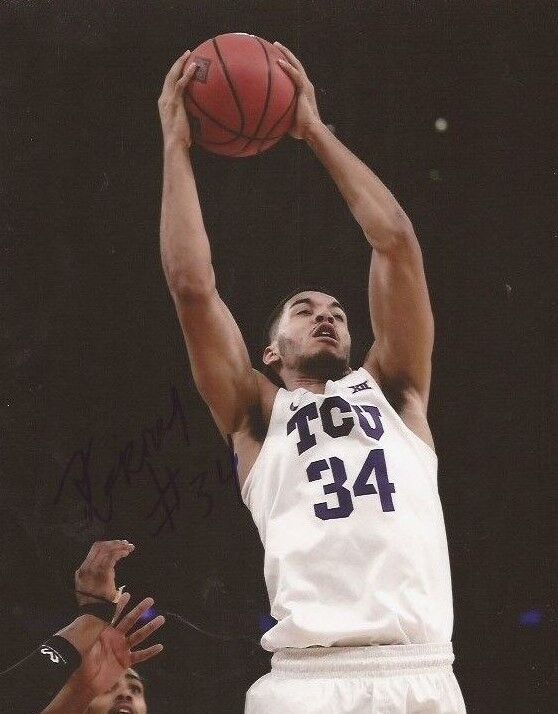 Kenrich Williams signed TCU Horned Frogs 8x10 Photo Poster painting autographed 3