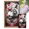 Tiger-11CT Stamped Cross Stitch 40*70cm(Big Size)