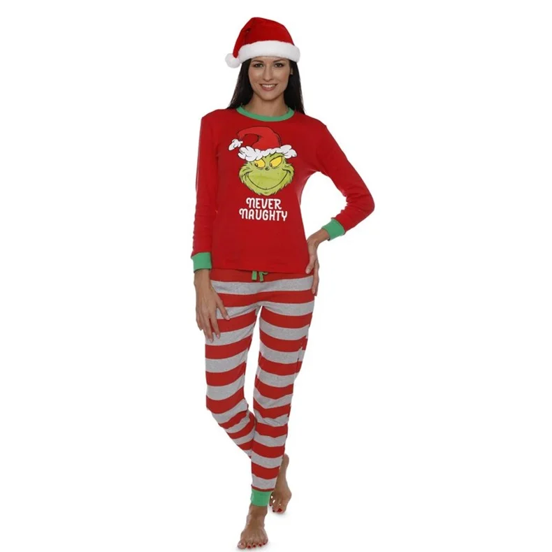 Family Matching The Grinch Pajamas Set
