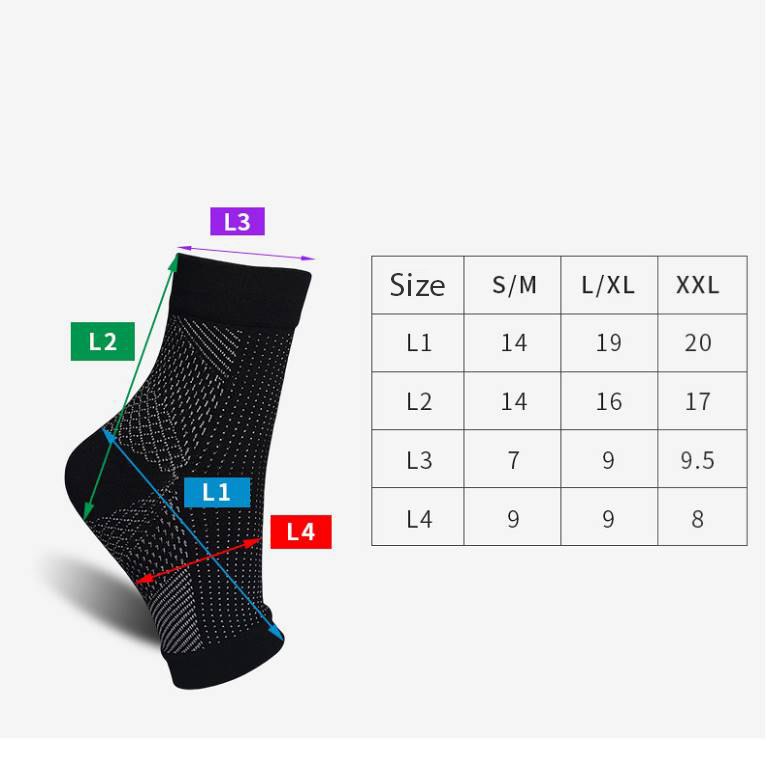 Dr.Neuropathy Socks Size