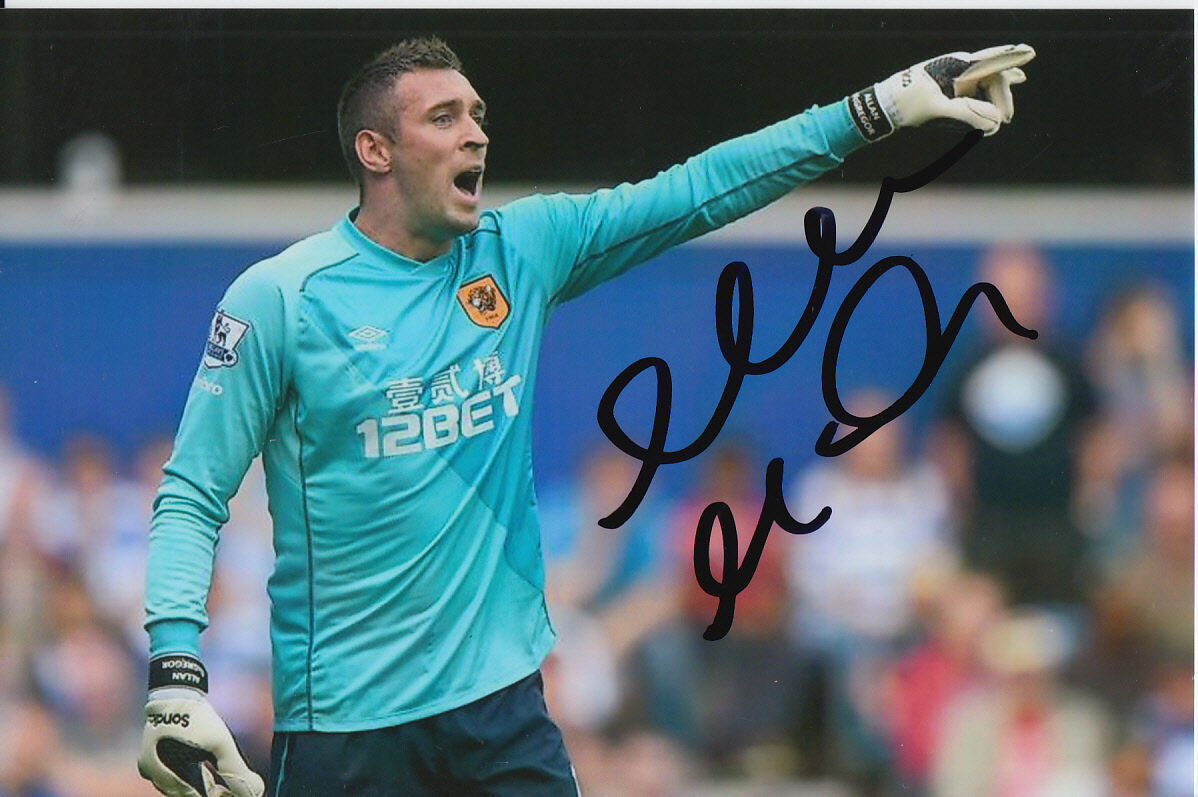 HULL CITY HAND SIGNED ALLAN MCGREGOR 6X4 Photo Poster painting 1.