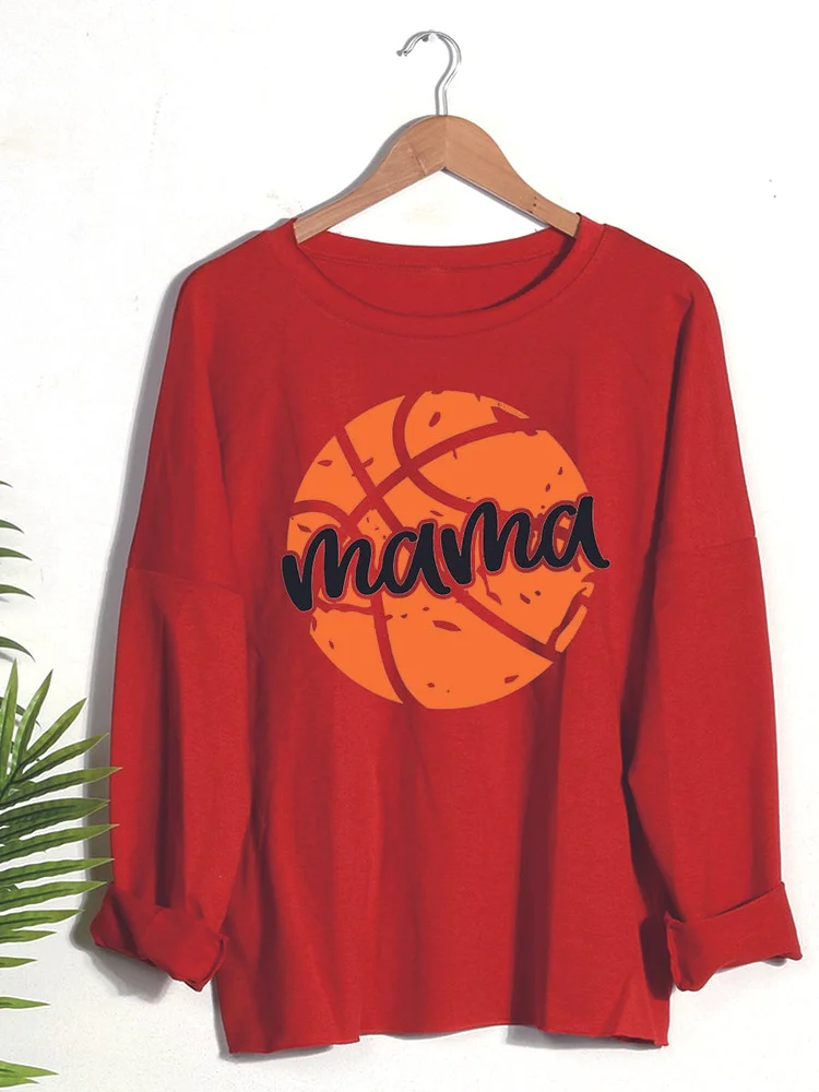 Basketball mama Sweatshirt-00881-Annaletters