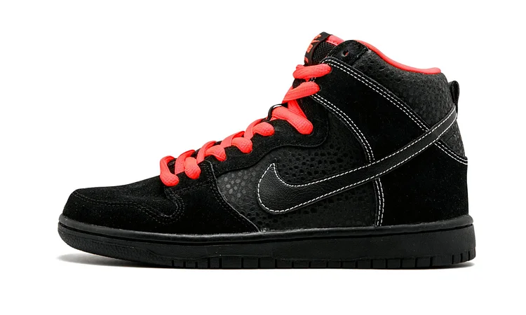 SB Dunk High Pro "Black Atomic Red"