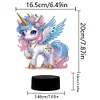 Unicorn Diamond Painting Night Light Diamond Art Lamp Home Decoration Kit