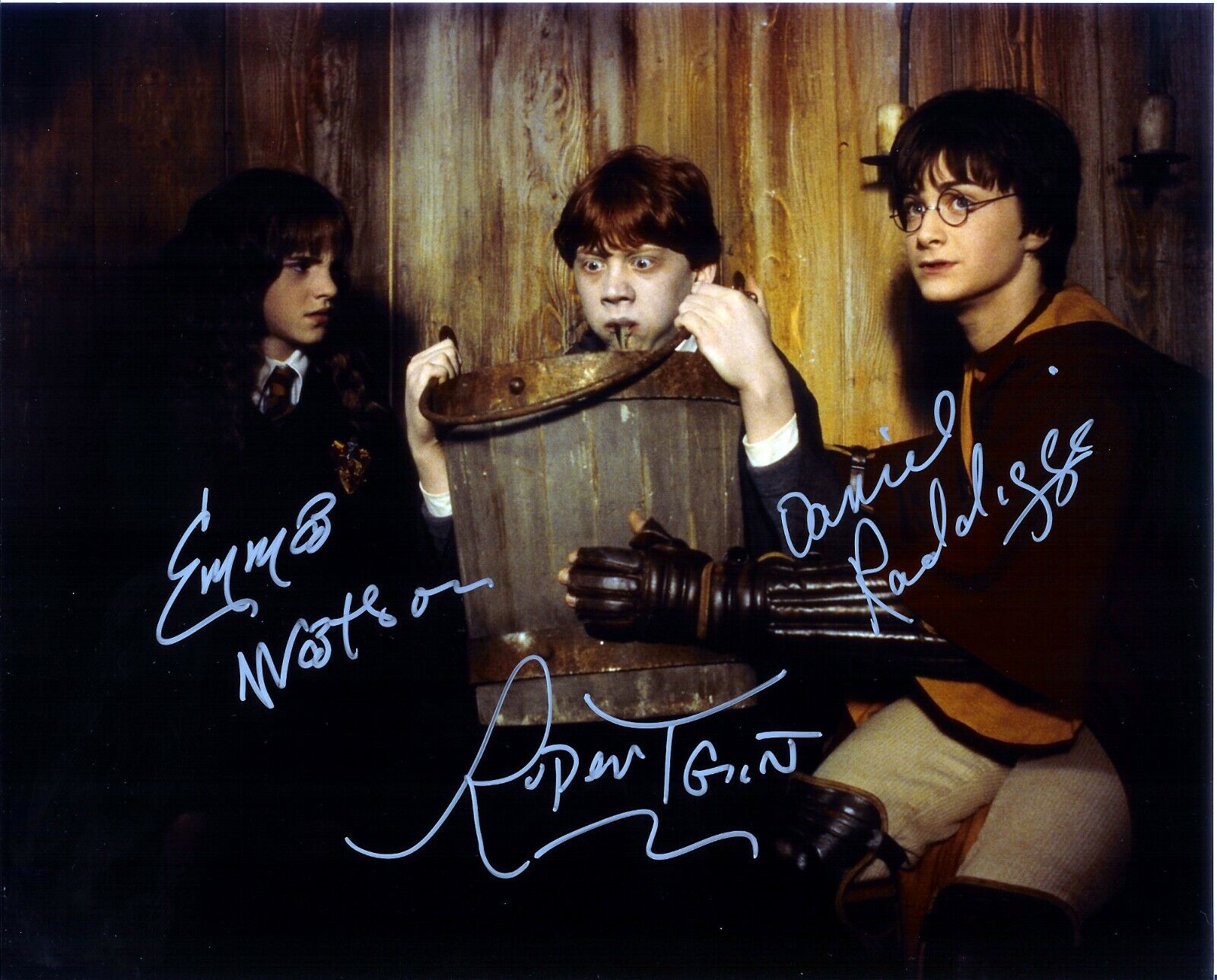 HARRY POTTER - CAST SIGNED Autographed Signed 8x10 Reprint Photo Poster painting #5 !!